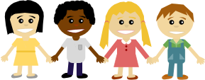 Children holding hands cc by openclipart carlene